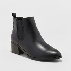 A New Day Black Chelsea Boots